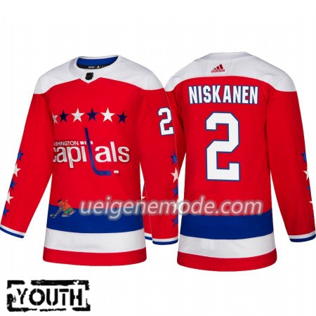 Kinder Eishockey Washington Capitals Trikot Matt Niskanen 2 Adidas Alternate 2018-19 Authentic